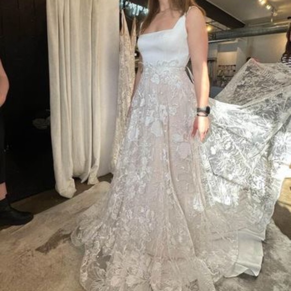 Brand New Rish Bridal Carolina Flowy Wedding Skirt size 6 - Picture 2 of 14